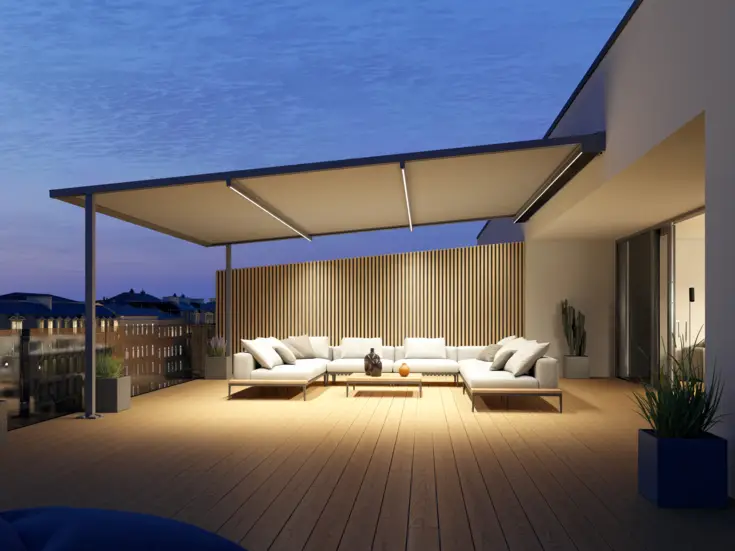 image pergoline nuit