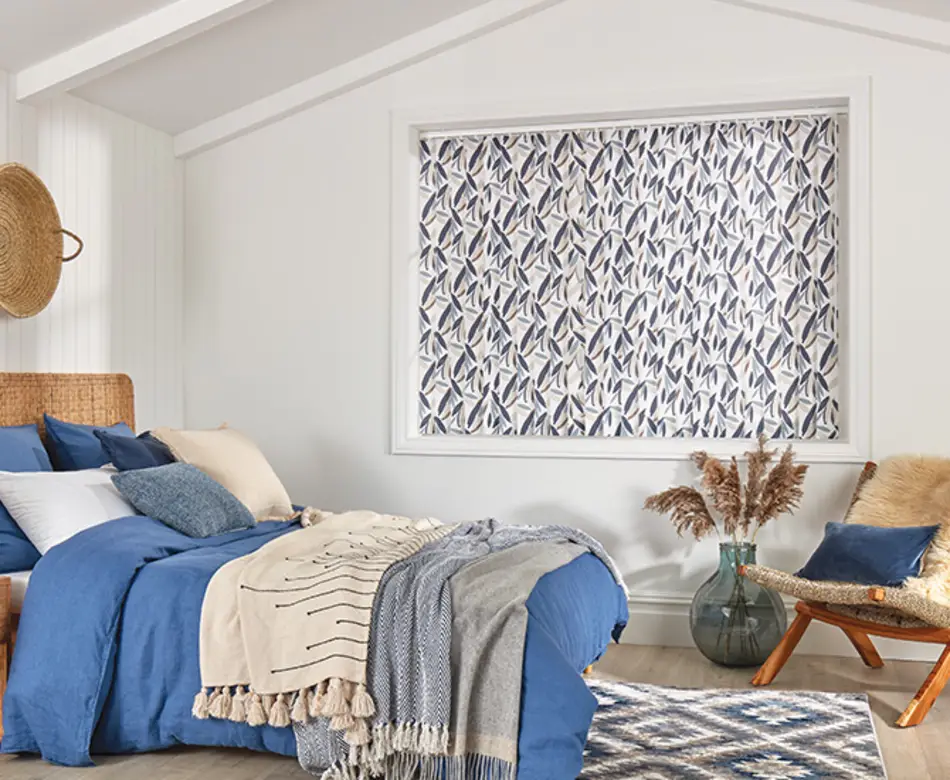 Store à bandes verticales