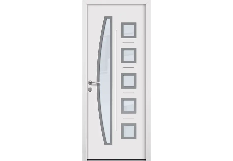 Portes d'entrée aluminium Collection Sillage
