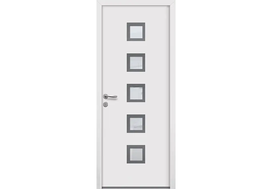 Portes d'entrée aluminium Collection Les Contemporains