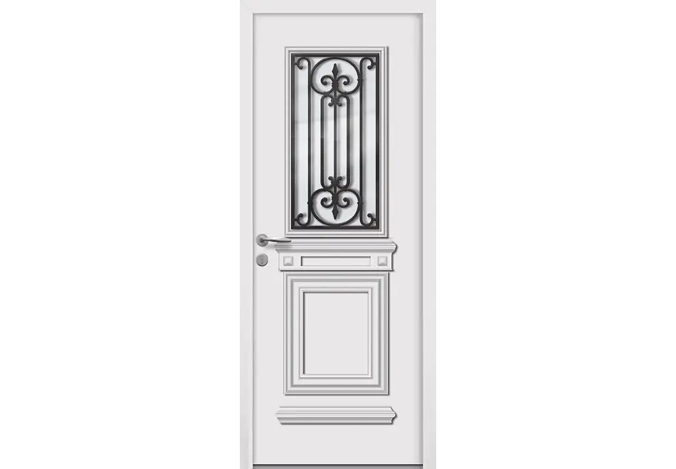 Portes d'entrée aluminium Collection Tradition