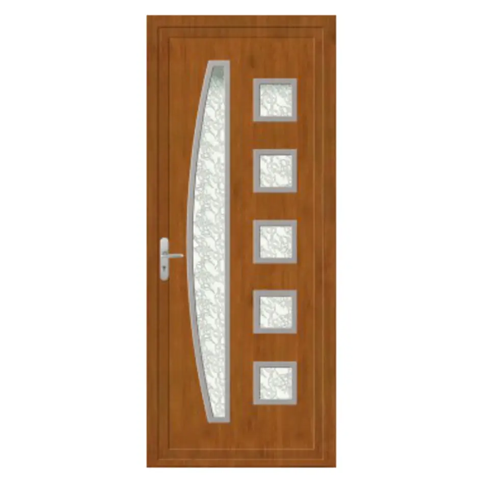 Porte d'entrée en PVC Rhône