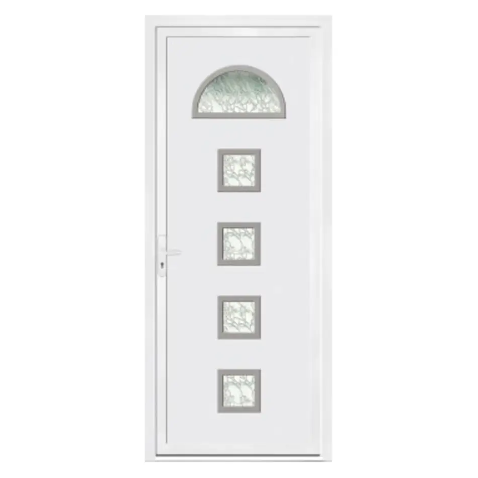 Porte d'entrée en PVC Sanaga