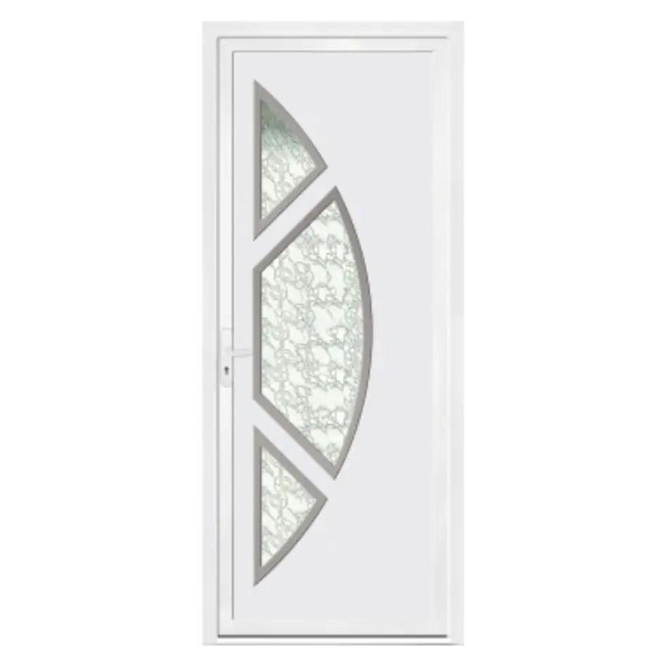 Porte d'entrée en PVC Selenga