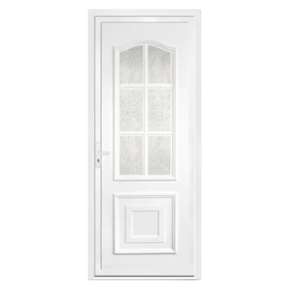 Porte d'entrée en PVC Tétéma