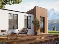 Porte-Fenêtre aluminium Ouvrant Infini Pléiade