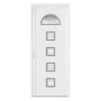 Porte d'entrée en PVC Sanaga