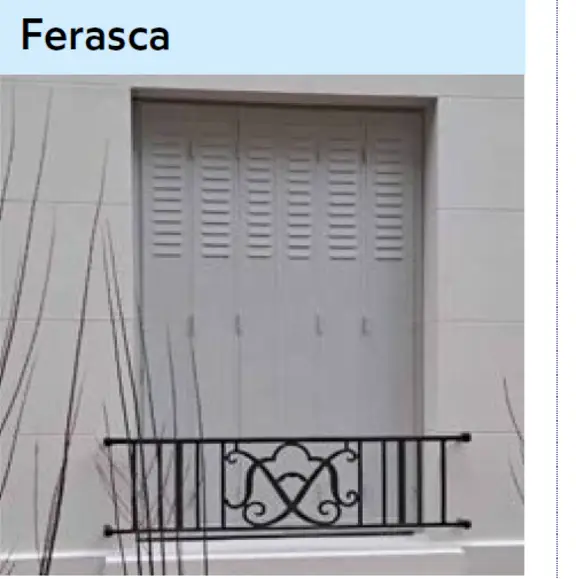 Persiennes métalliques Ferasca
